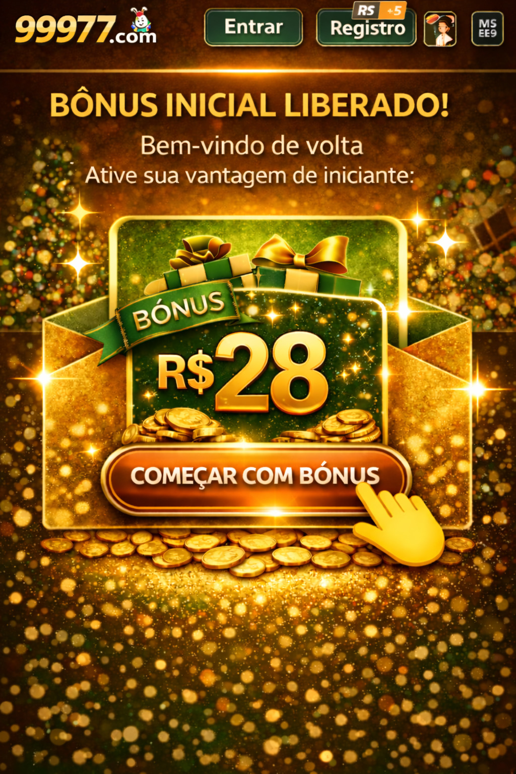 bônus cassino sem depósito 